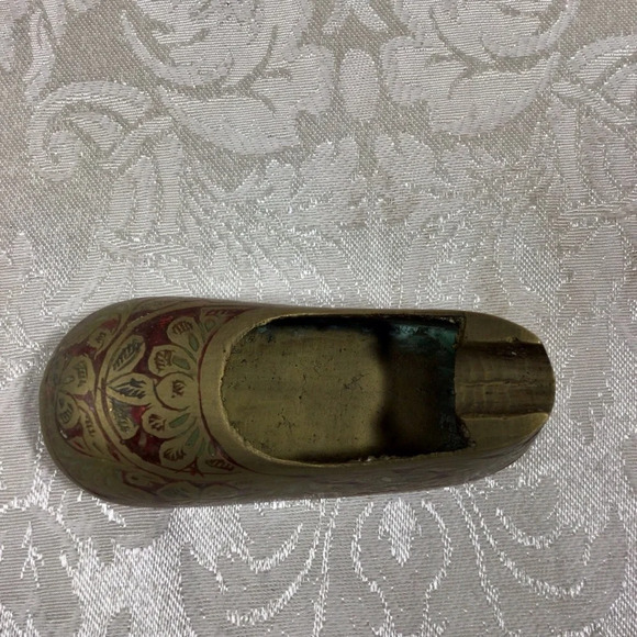 Vintage Brass Shoe Ashtray for One - Picture 8 of 11
